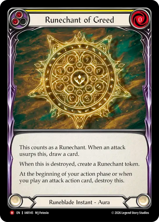Runechant of Greed