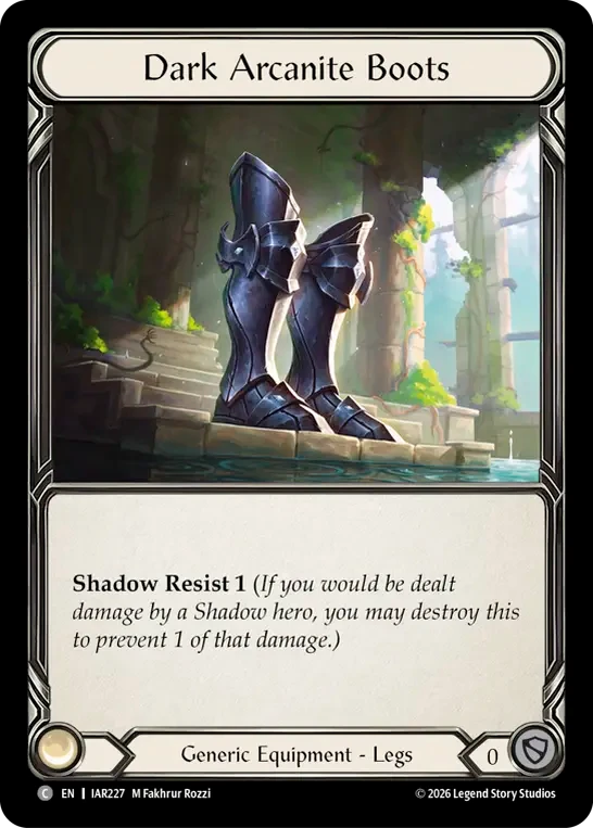Dark Arcanite Boots