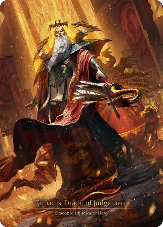 Taipanis, Dracai of Judgement — other side