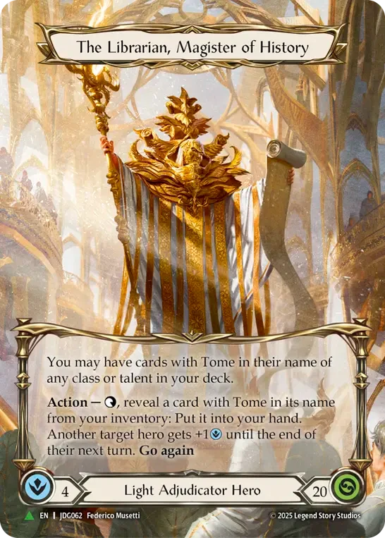 The Librarian, Magister of History