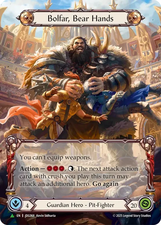 Bolfar, Bear Hands