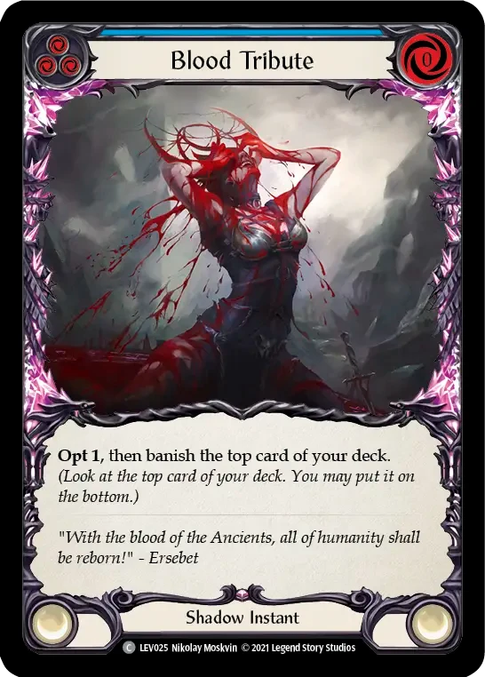 Blood Tribute