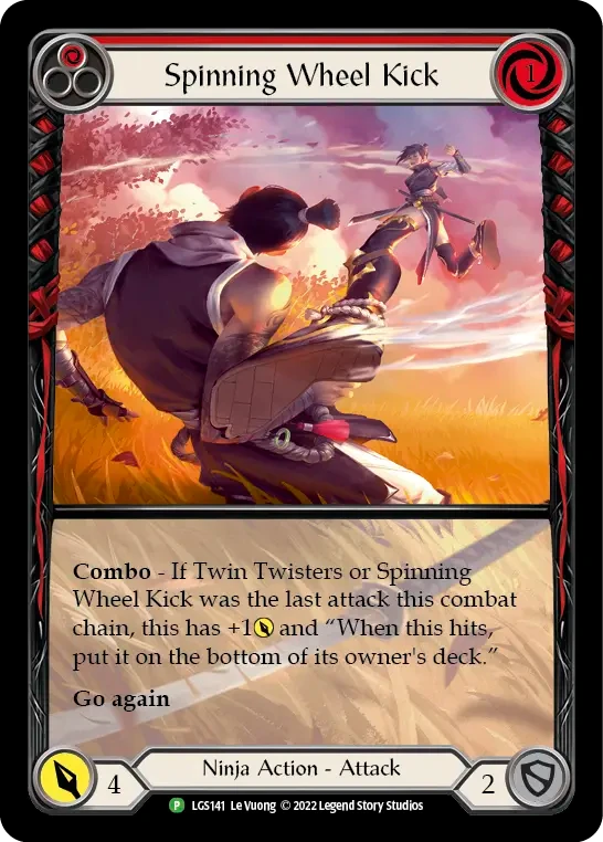 Spinning Wheel Kick