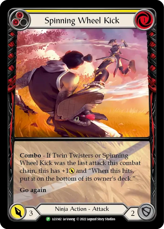 Spinning Wheel Kick