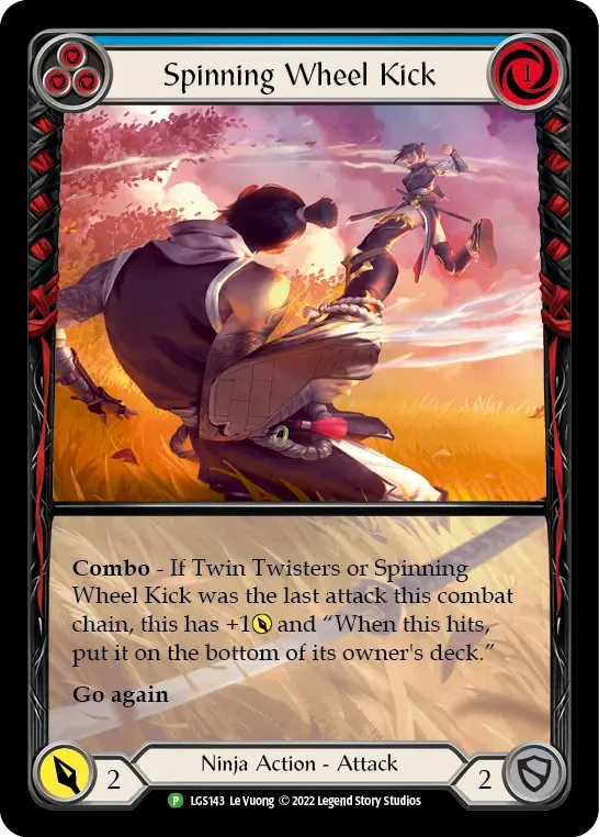 Spinning Wheel Kick