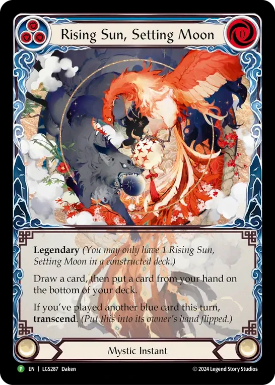 Rising Sun, Setting Moon