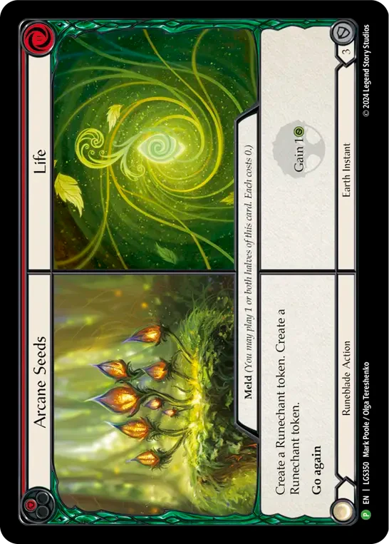 Arcane Seeds||Life