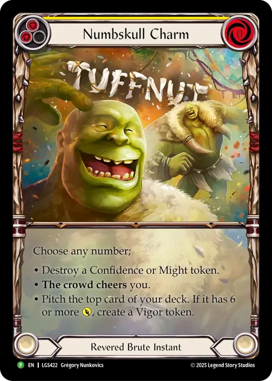 Numbskull Charm