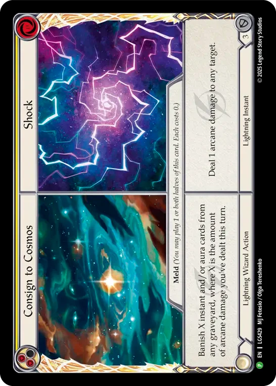 Consign to Cosmos||Shock