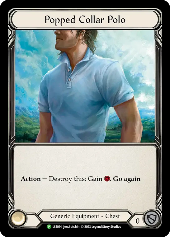 Popped Collar Polo