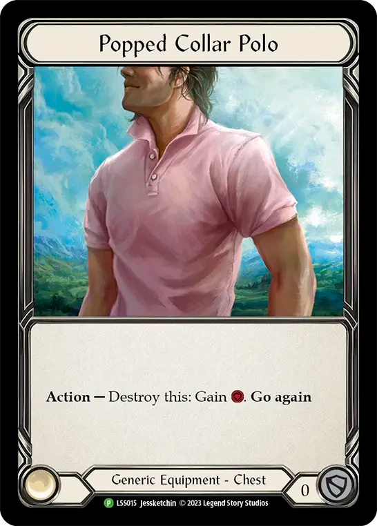 Popped Collar Polo