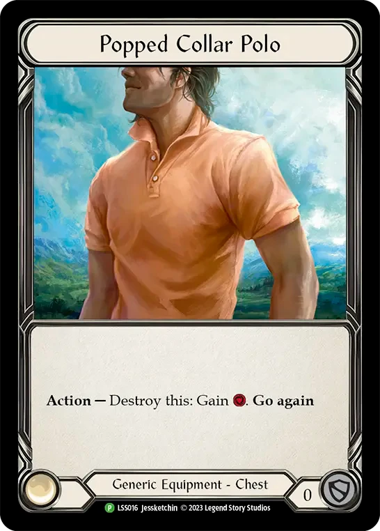 Popped Collar Polo