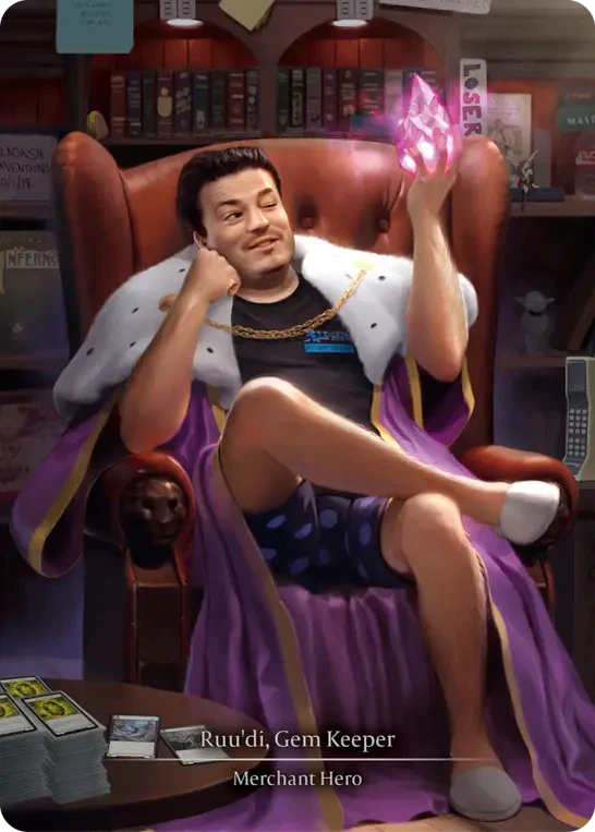 Ruu'di, Gem Keeper — other side
