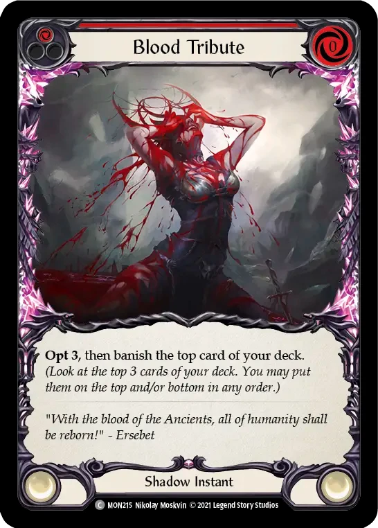 Blood Tribute