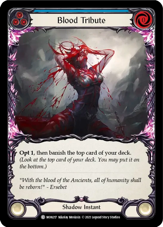 Blood Tribute
