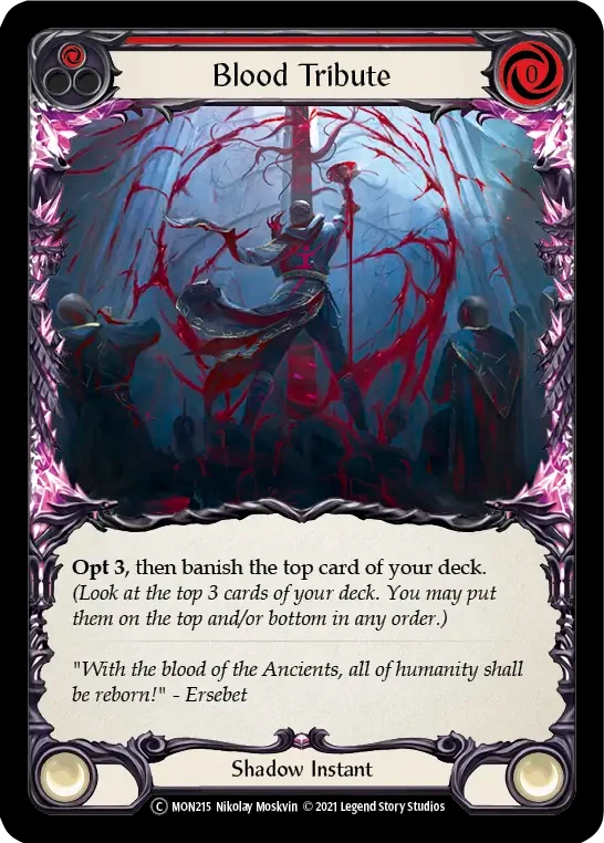 Blood Tribute