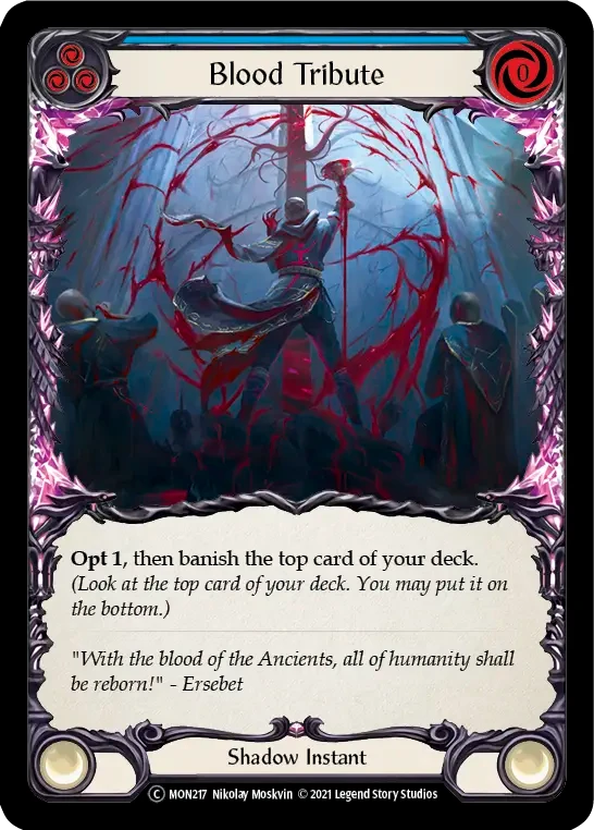 Blood Tribute