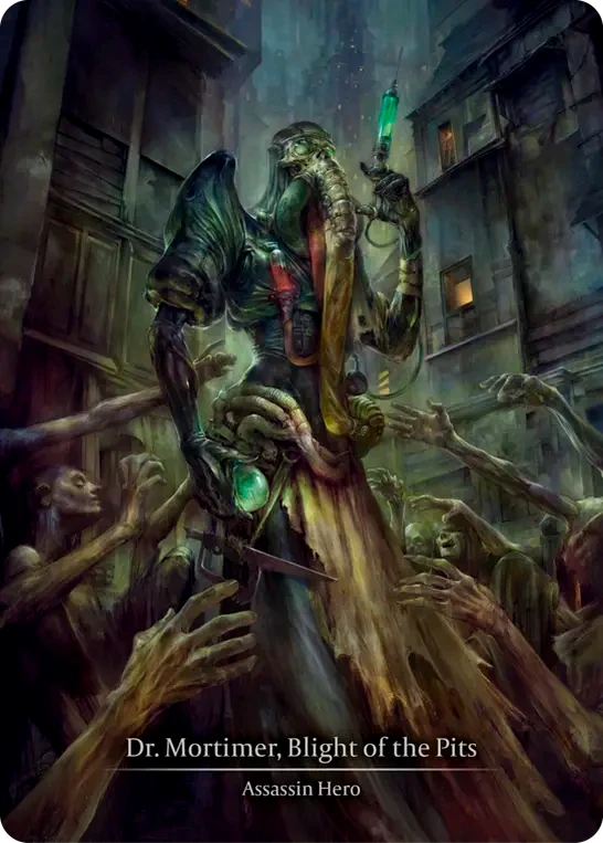 Dr. Mortimer, Blight of the Pits — other side