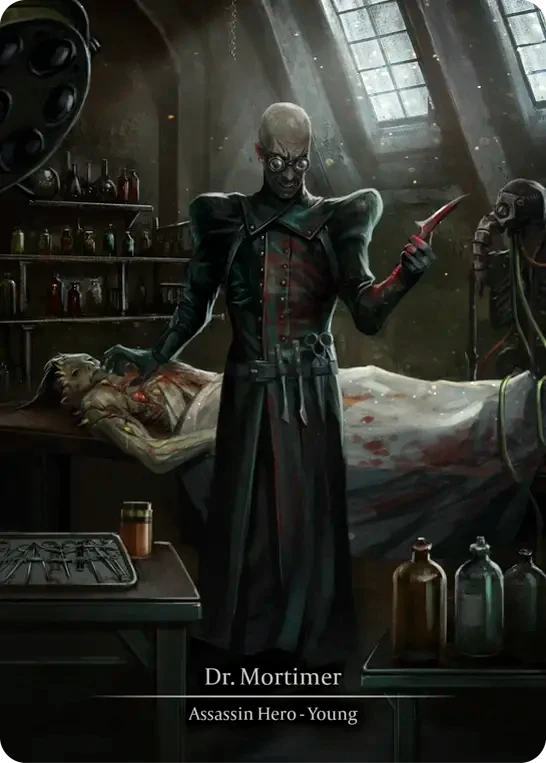 Dr. Mortimer — other side