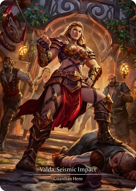 Valda, Seismic Impact — other side