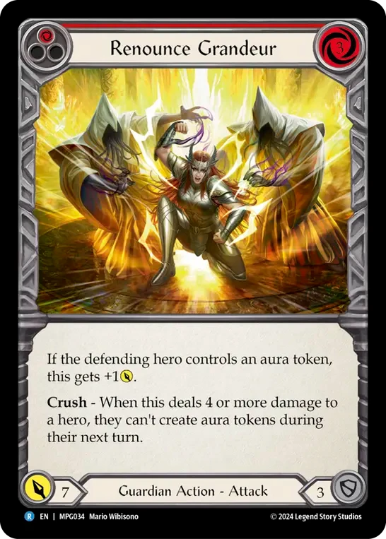 Renounce Grandeur