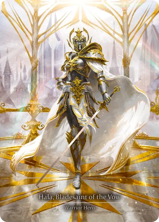 Hala, Bladesaint of the Vow — other side