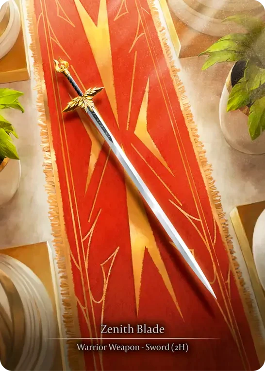 Zenith Blade — other side