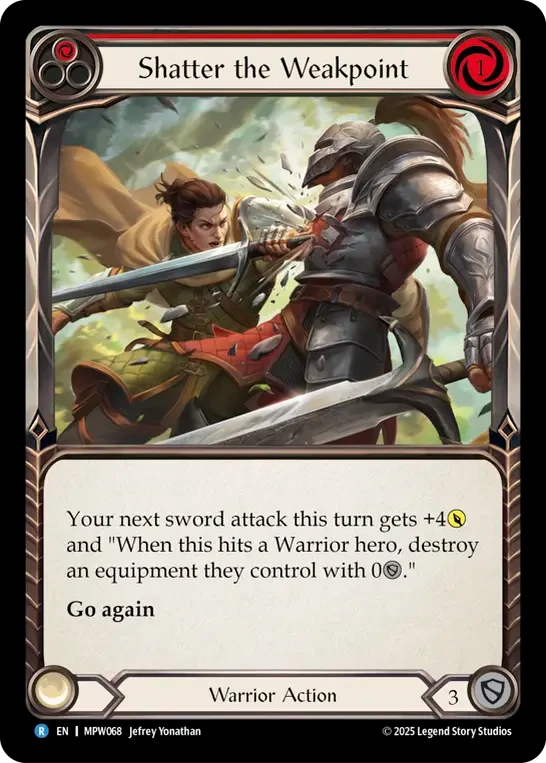 Shatter the Weakpoint