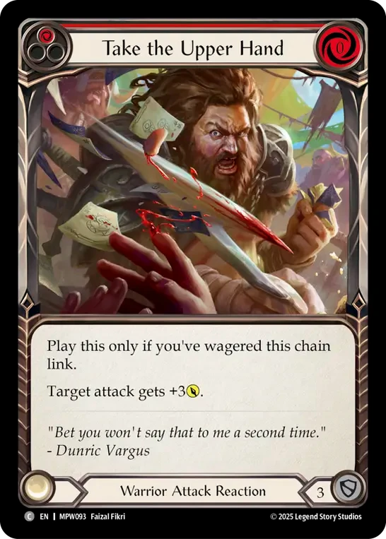 Take the Upper Hand