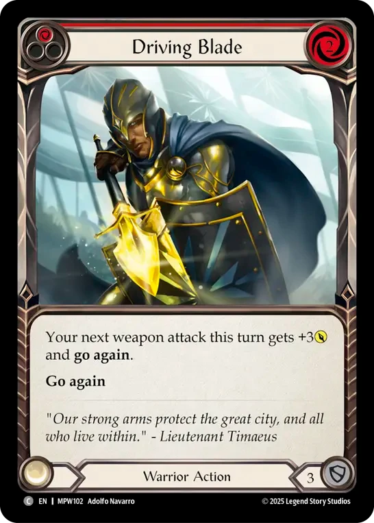 Driving Blade