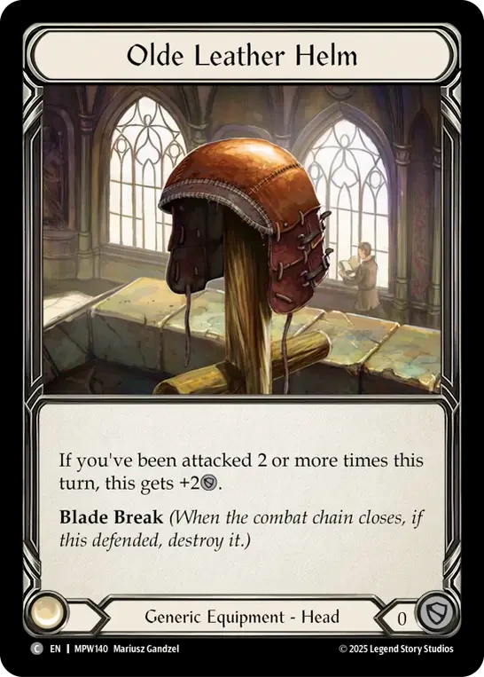 Olde Leather Helm