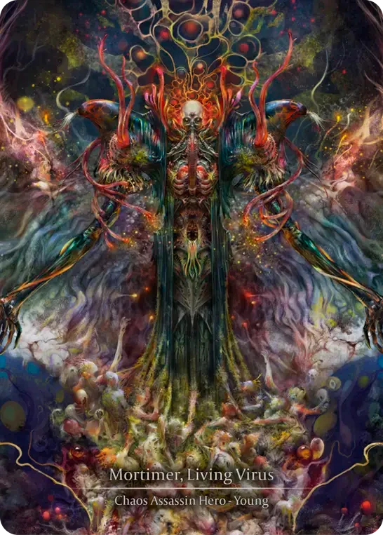 Mortimer, Living Virus — other side