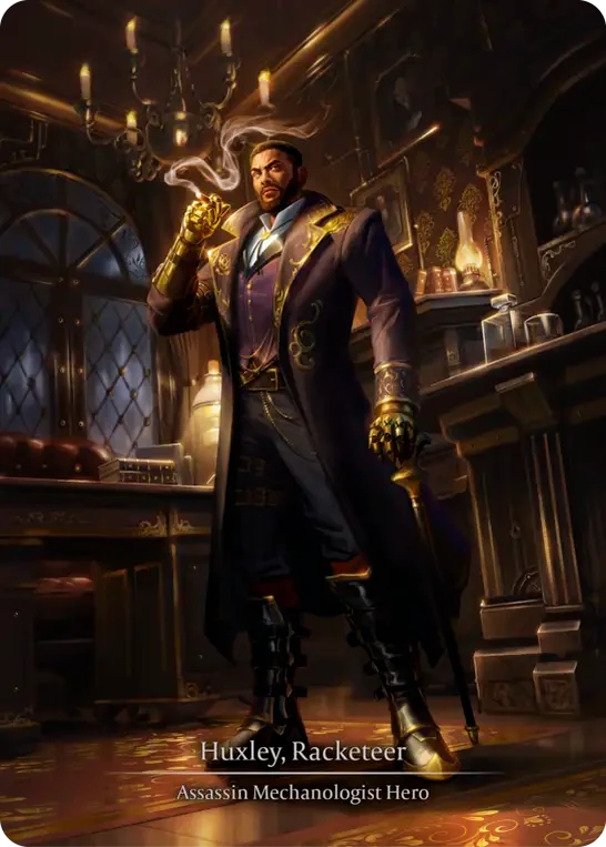 Huxley, Racketeer — other side