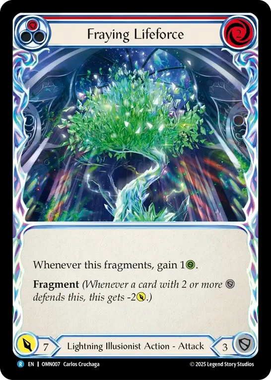Fraying Lifeforce