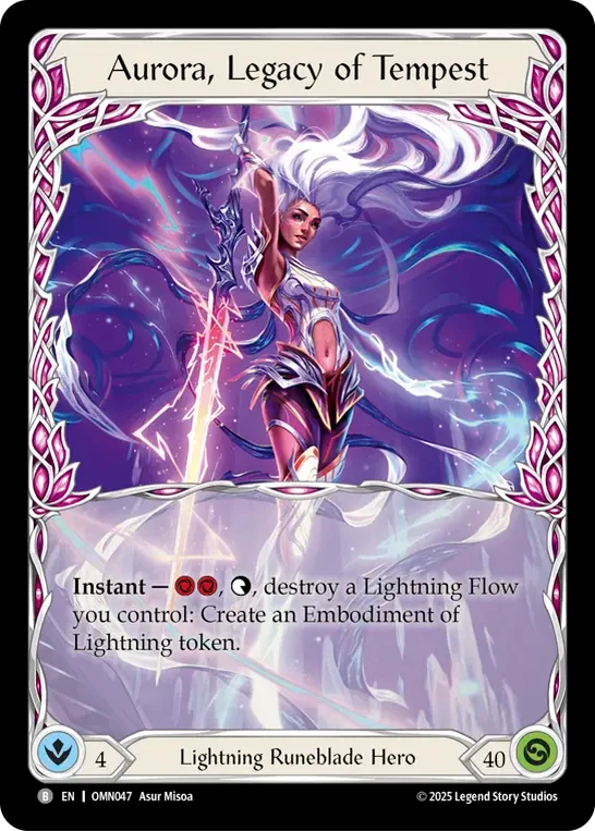 Aurora, Legacy of Tempest
