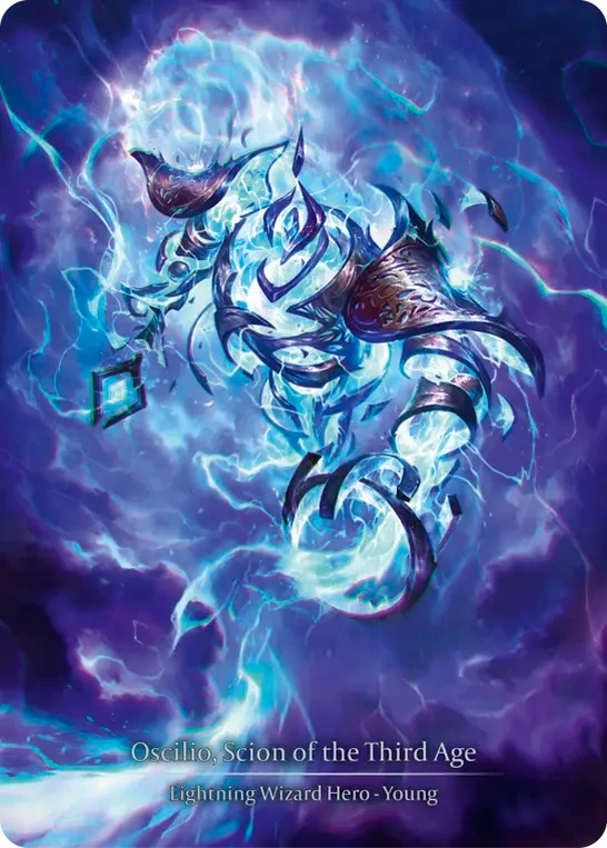 Oscilio, Scion of the Third Age — other side