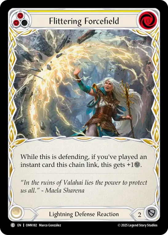 Flittering Forcefield
