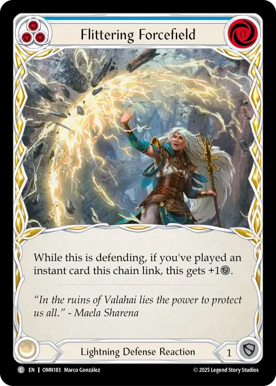 Flittering Forcefield