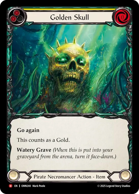 Golden Skull