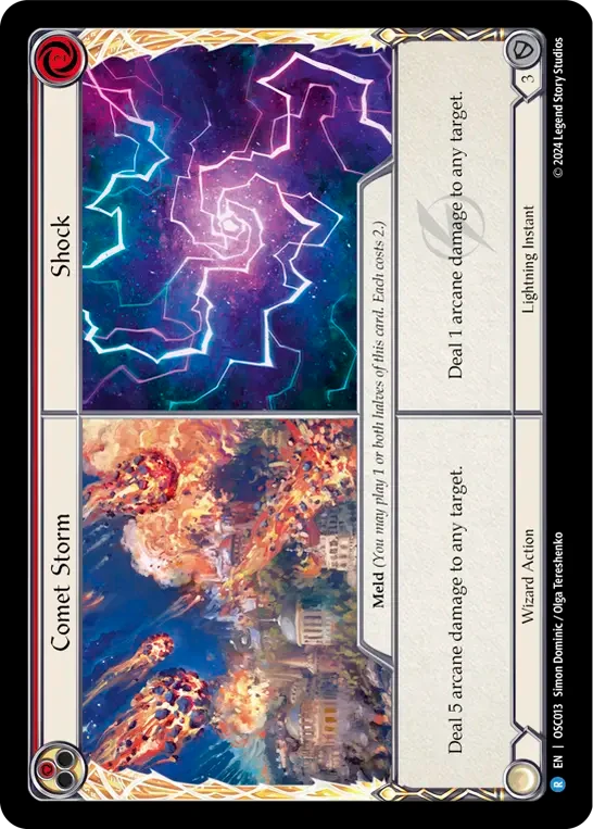 Comet Storm||Shock