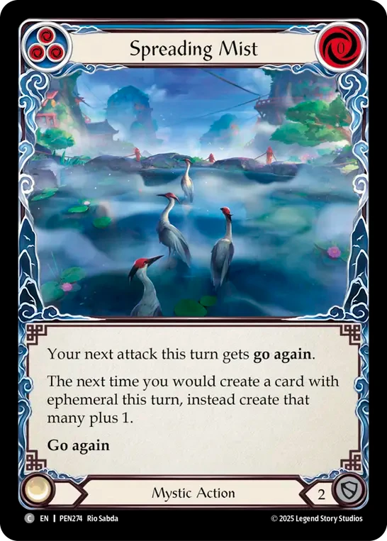 Spreading Mist