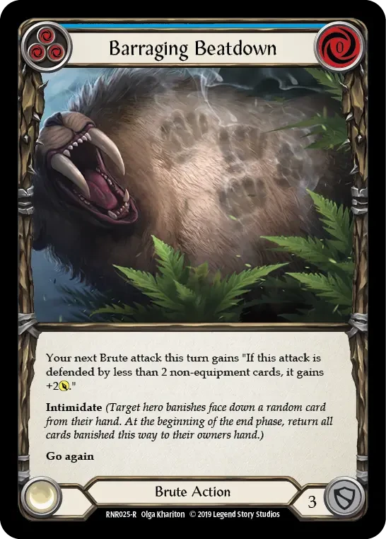Barraging Beatdown