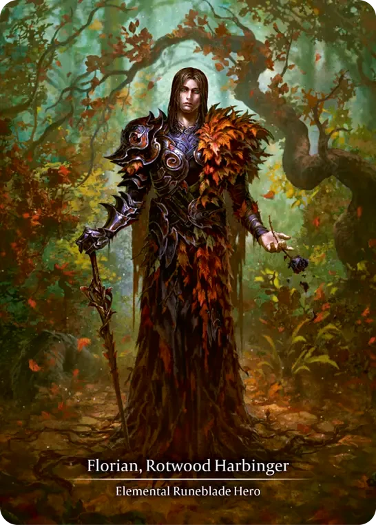 Florian, Rotwood Harbinger — other side
