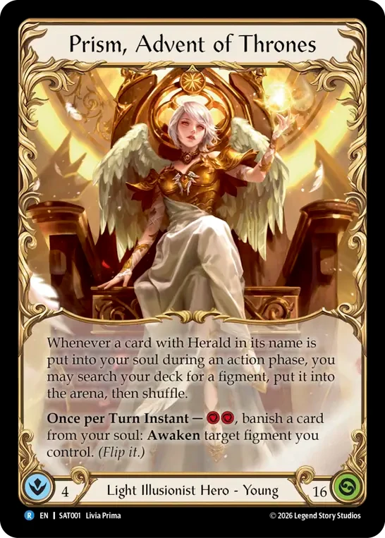 Prism, Advent of Thrones