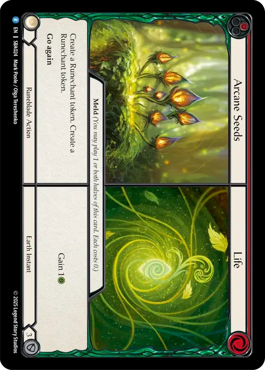 Arcane Seeds||Life