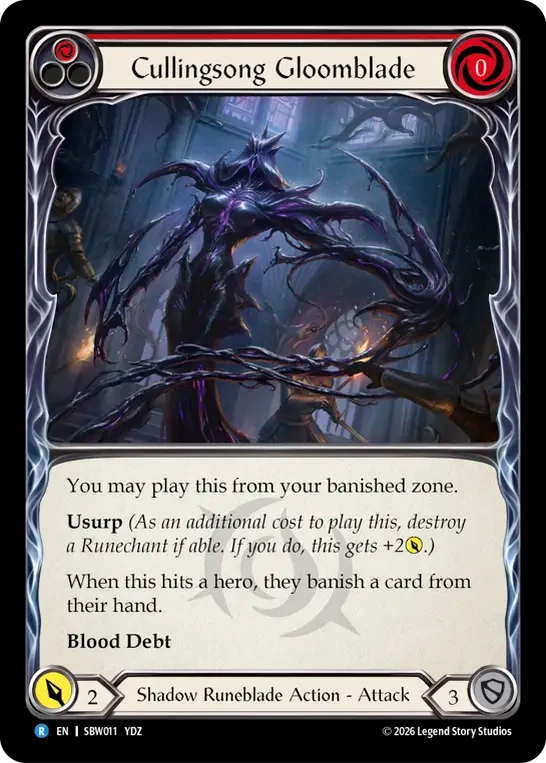 Cullingsong Gloomblade