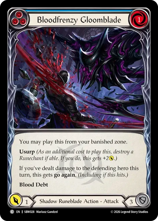 Bloodfrenzy Gloomblade
