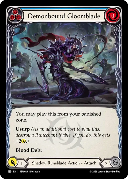 Demonbound Gloomblade
