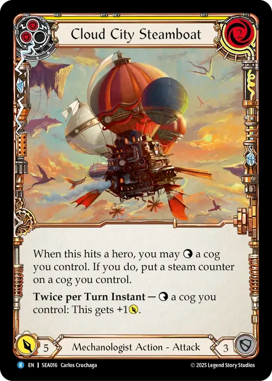 Cloud City Steamboat