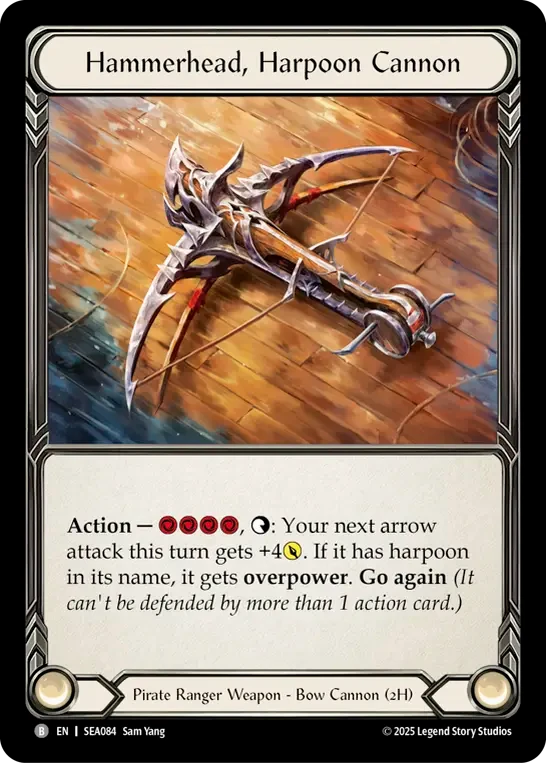 Hammerhead, Harpoon Cannon